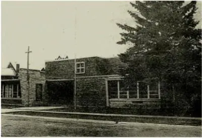 St. Joseph School from a Humbird Street view in 1952, the year of its dedication.