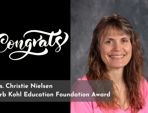 Mrs. Christie Nielsen Awarded